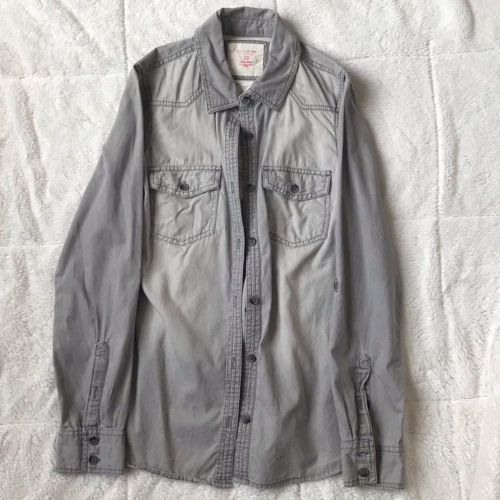Sonoma button down top